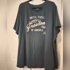 Sonoma T-Shirt, Size 4X, Blue